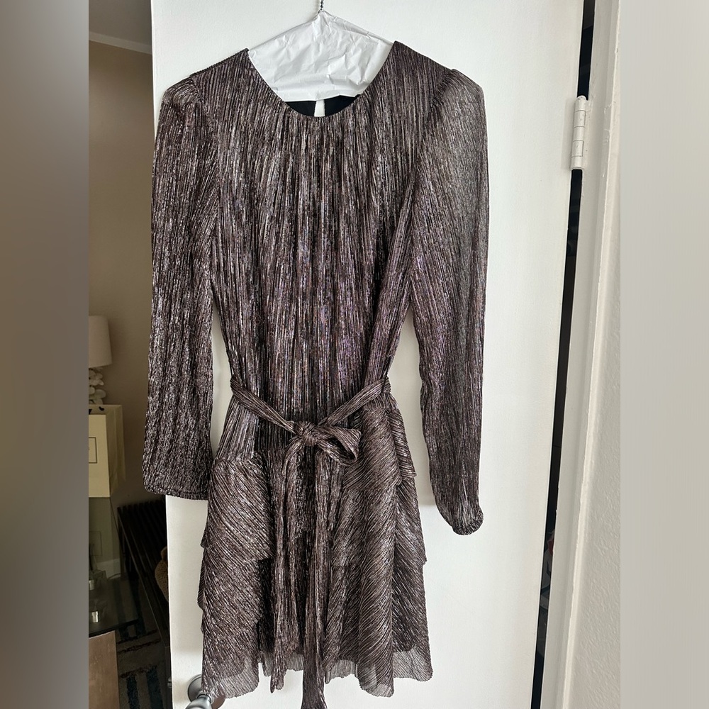 Dress with rushing